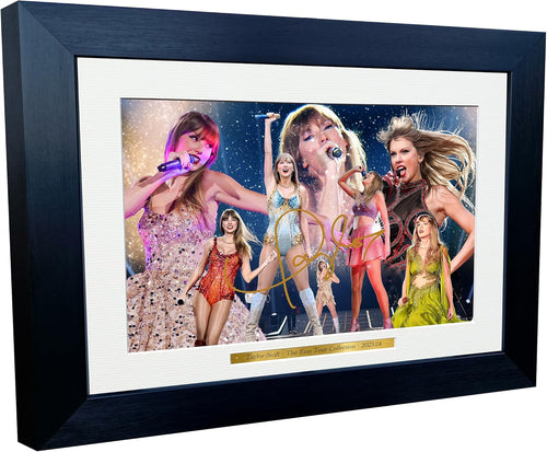 Kitbags & Lockers 12x8 A4 Signed Swift The Tour Collection 2024 Singer Popstar Music Autographed Photo Photograph Picture Frame Poster Gift