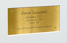 Load image into Gallery viewer, 12x8 A4 Frank Lampard Chelsea Autographed Autograph Signed Signature Photograph Photo Picture Frame Football Soccer Poster Gift Triple G
