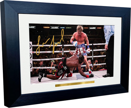 Kitbags & Lockers KSI & Logan Paul Staples Center Misfits Boxing Reprint 12x8 A4 Autographed Signed Photo Photograph Picture Frame Boxer Gift Poster