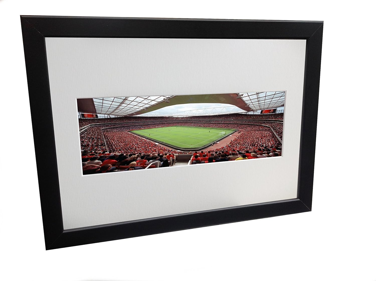 Emirates Stadium"MATCH DAY PANORAMIC" 12x8 A4 Arsenal Photo Photograph Picture Frame Football Poster Gift