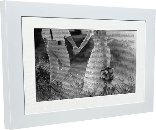 Kitbags & Lockers A3+ A4 Custom Bespoke Framed Gift Personal Photo With Song Music Album Lyrics Poem Sports Quotes Bands Singers Photograph Picture Frame Wall Art (A3+, White Frame)