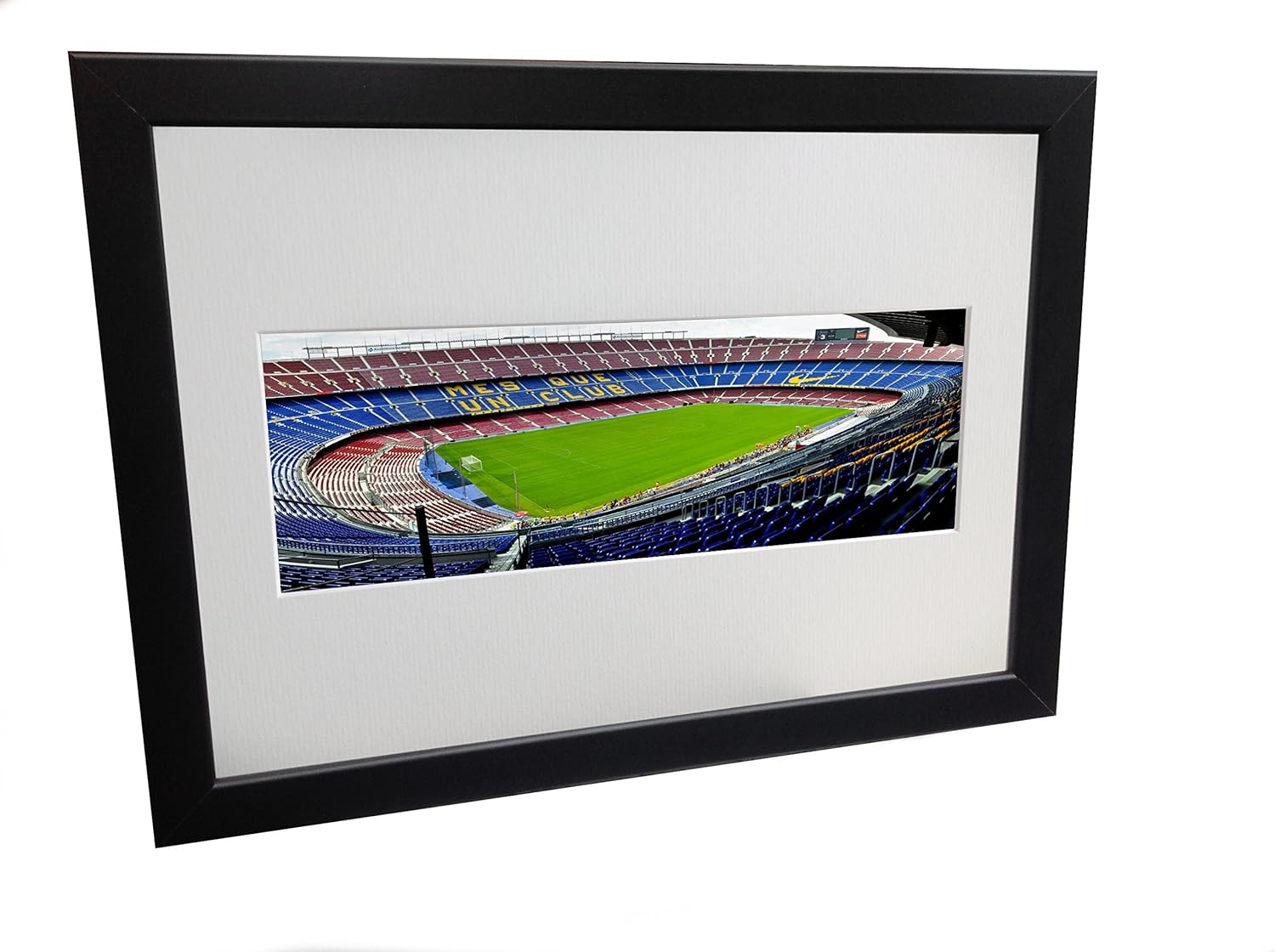 Nou Camp"PANORAMIC" 12x8 A4 Barcelona Photo Photograph Picture Frame Football Poster Gift