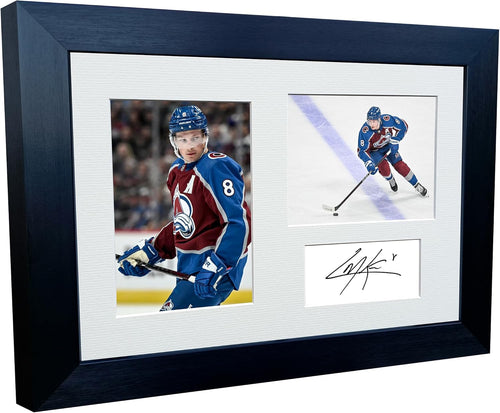 Kitbags & Lockers 12x8 A4 Cale Makar Avalanche NHL Autographed Signed Photo Photograph Picture Frame Ice Hockey Poster Gift Triple
