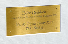 Load image into Gallery viewer, Kitbags &amp; Lockers 12x8 A4 Tyler Reddick 2024 NASCAR Cup Series No. 45 Toyota Camry XSE for 23XI Racing Signed Autographed Signature Photo Photograph Picture Frame Poster Celebration Gift G