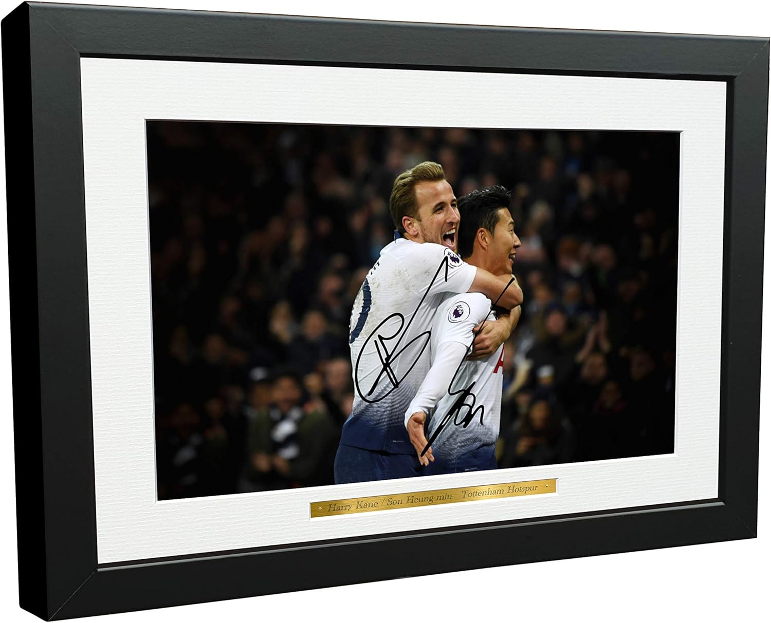 Kitbags & Lockers 12x8 A4 Signed Harry Kane Son Heung min Tottenham Hotspur Spurs Autographed Photo Photograph Picture frame Gift 2