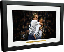 Load image into Gallery viewer, Kitbags &amp; Lockers 12x8 A4 Signed Harry Kane Son Heung min Tottenham Hotspur Spurs Autographed Photo Photograph Picture frame Gift 2