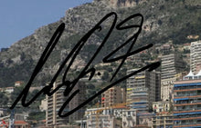 Load image into Gallery viewer, Kitbags &amp; Lockers 12x8 A4 Michael Schumacher Monaco 2005 Grand Prix Ferrari F2005 Car Autographed Signed Signature Photo Photograph Picture Frame Racing Formula 1 F1 Poster Gift