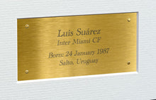 Load image into Gallery viewer, 12x8 A4 Signed Luis Suarez Inter Miami Autographed Signature Photo Photograph Picture Frame Football Soccer Poster Gift Triple Gold