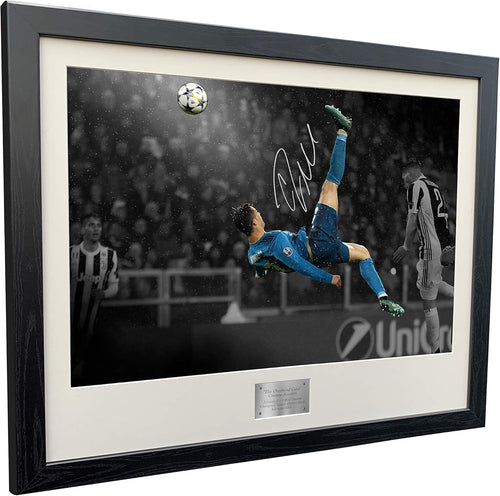 Kitbags & Lockers SUPER A2 SIZE Christiano Ronaldo Signed The Overhead Goal -Juventus 0 vs Real Madrid 3