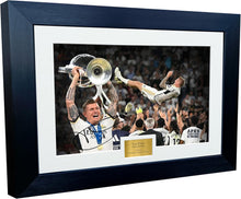 Load image into Gallery viewer, 12x8 A4 Toni Kroos Real Madrid 6 Times Champions League Winner 2024 Winners Celebration Autographed Signed Photo Photograph Picture Frame Football Soccer Poster Gift