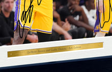 Load image into Gallery viewer, 12x8 A4 Luka Doncic LeBron James LA Lakers Los Angeles Autographed Signed Signature Photo Photograph Picture Frame Basketball Poster Gift 2