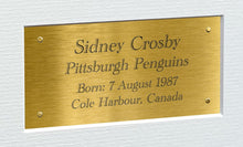 Load image into Gallery viewer, Kitbags &amp; Lockers 12x8 A4 Sidney Crosby Pittsburgh Penguins NHL Autographed Signed Photo Photograph Picture Frame Ice Hockey Poster Gift Triple G