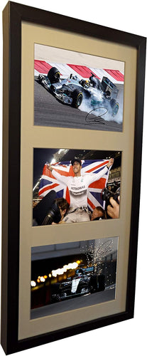 Kitbags & Lockers Signed Lewis Hamilton 2014 F1 Formila 1 Champion Autographed Photo Photograph Picture Frame