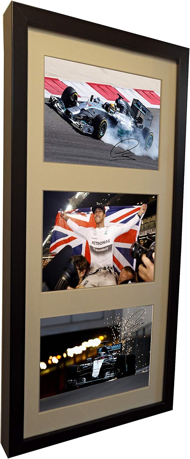 Kitbags & Lockers Signed Lewis Hamilton 2014 F1 Formila 1 Champion Autographed Photo Photograph Picture Frame