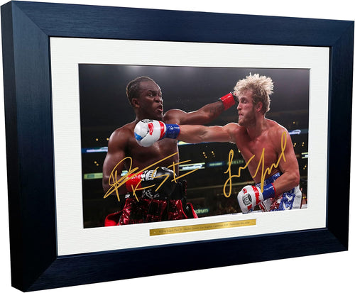 Kitbags & Lockers KSI Logan Paul Staples Center Misfits Boxing Reprint 12x8 A4 Autographed Signed Photo Photograph Picture Frame Boxer Gift Poster