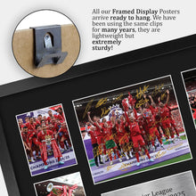 Load image into Gallery viewer, HWC Trading Liverpool 2025 Champions Gift Premier League Season 24-25 Winners Printed Memorabilia Signed Autograph Photograph Display for Football Fans and Supporters - A3 Framed