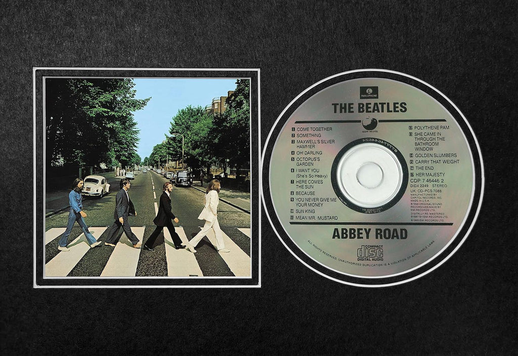 12x8 A4 CD Compact Disc Photo Sleeve Display Frame Case With Mount Matt For Photograph Picture Artwork In Metallic Gold - Silver - Black - Cream Music Gift (Metallic Gold Mount With Black Frame)