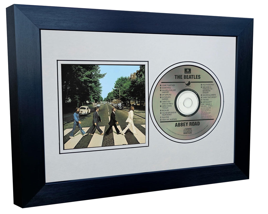 12x8 A4 CD Compact Disc Photo Sleeve Display Frame Case With Mount Matt For Photograph Picture Artwork In Metallic Gold - Silver - Black - Cream Music Gift (Metallic Gold Mount With Black Frame)