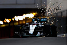 Load image into Gallery viewer, Kitbags &amp; Lockers Signed Lewis Hamilton 2014 F1 Formila 1 Champion Autographed Photo Photograph Picture Frame