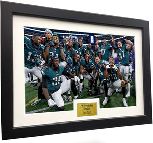 Kitbags & Lockers Malcolm Jenkins12x8 A4 Super Bowl 52 Winners Team- Philadelphia Eagles - Photo Photograph Picture Frame Poster