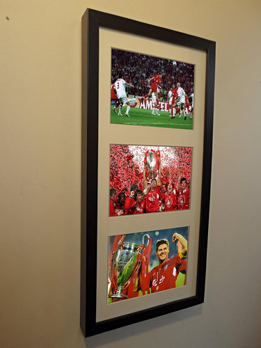 Kitbags & Lockers Signed Autograph Steven Gerrard Liverpool European Istanbul Goal Photo Picture