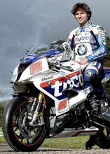 Load image into Gallery viewer, Kitbags &amp; Lockers Signed White Guy Martin Triple Isle Of Man TT 2014 Race Autographed Photo Picture Frame Photograph