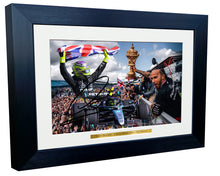 Load image into Gallery viewer, A4 12x8 Lewis Hamilton 9 Times British Grand Prix Winner Mercedes AMG Petronas F1 Team Signed Photo Photograph Picture Formula 1 F1