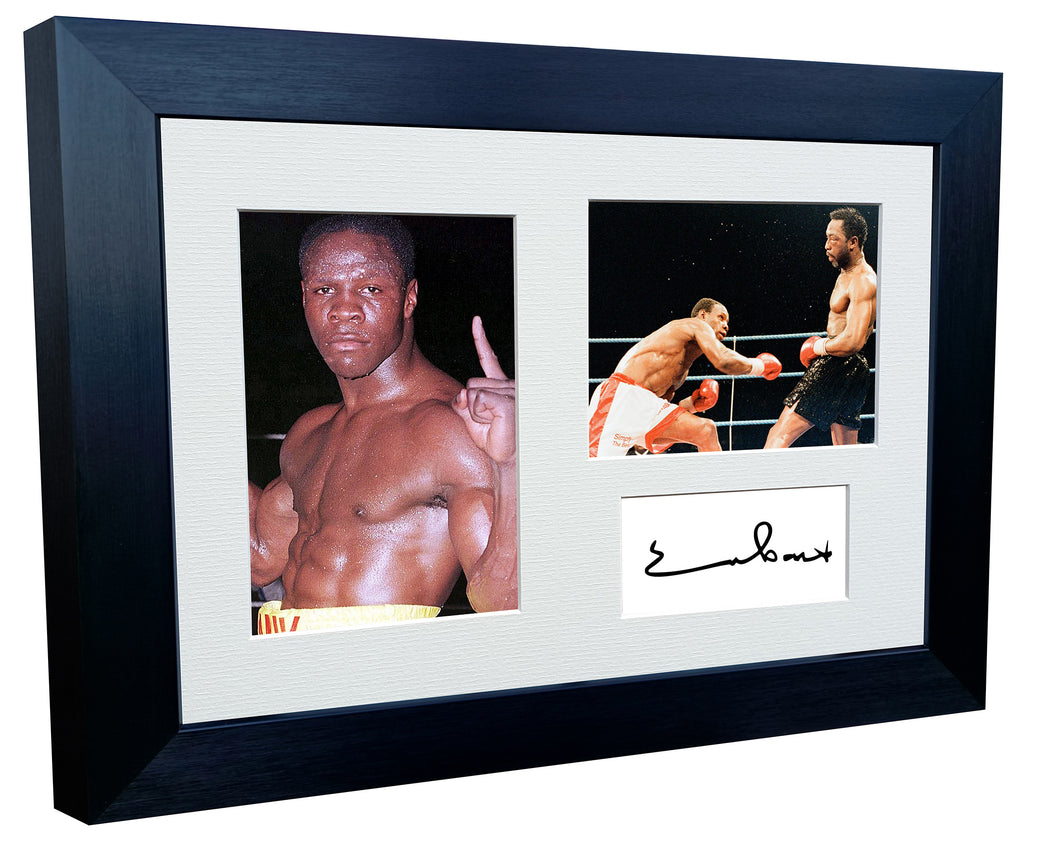 12x8 A4 Chris Eubank Snr 