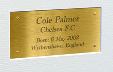 Load image into Gallery viewer, 12x8 A4 Cole Palmer Chelsea FC Signed Autographed Photo Photograph Picture Frame Poster Gift Triple G