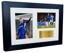 Load image into Gallery viewer, 12x8 A4 Cole Palmer Chelsea FC Signed Autographed Photo Photograph Picture Frame Poster Gift Triple G