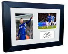 Load image into Gallery viewer, 12x8 A4 Cole Palmer Chelsea FC Signed Autographed Photo Photograph Picture Frame Poster Gift Triple