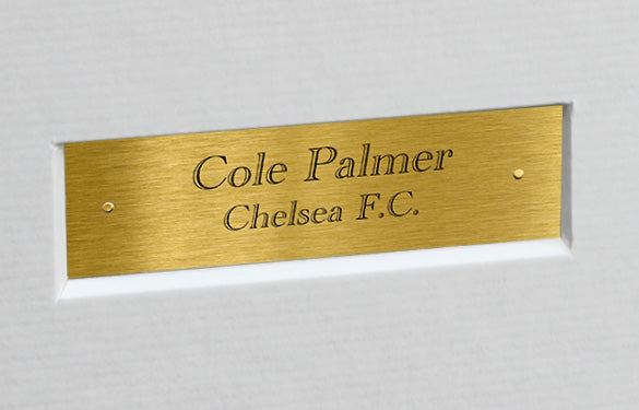 12x8 A4 Cole Palmer Celebration Chelsea FC Signed Autographed Photo Photograph Picture Frame Poster Gift Triple Portrait