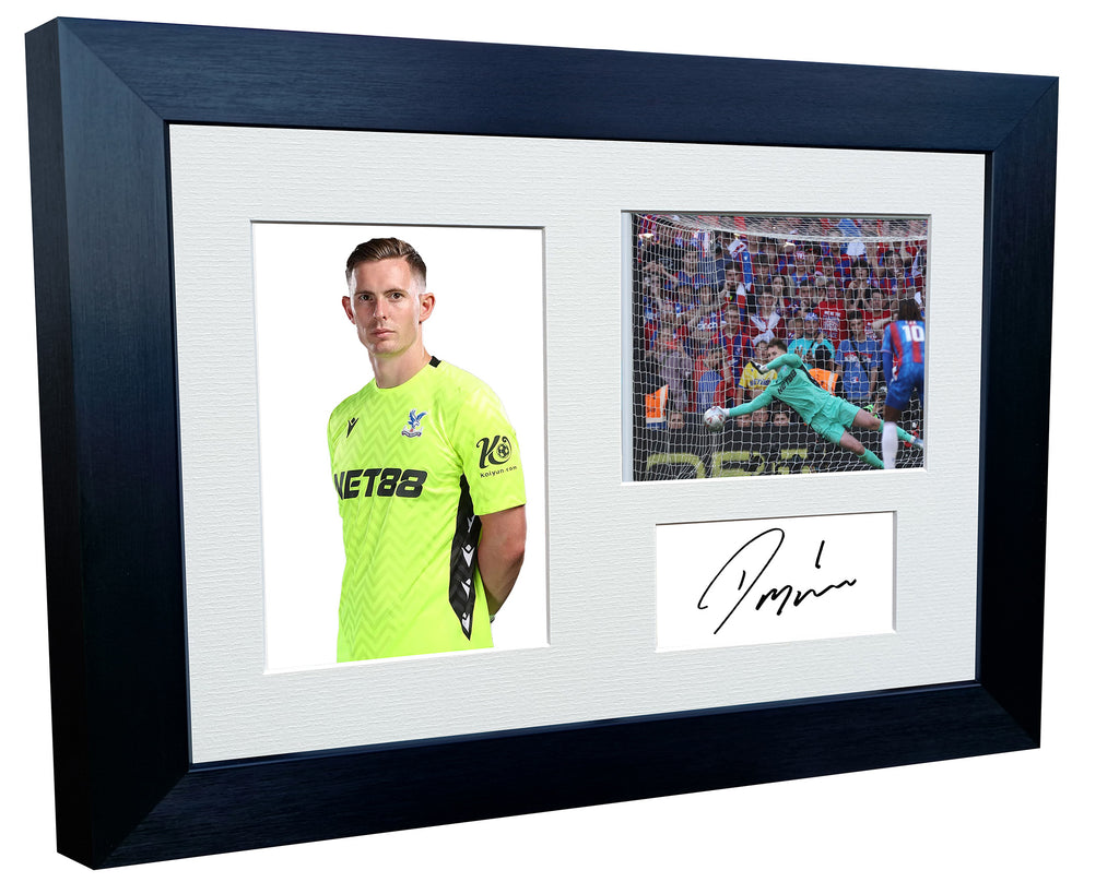 12x8 A4 Dean Henderson Crystal Palace FC FA Cup 2025 Signed Autographed Photo Photograph Picture Frame Poster Gift Triple
