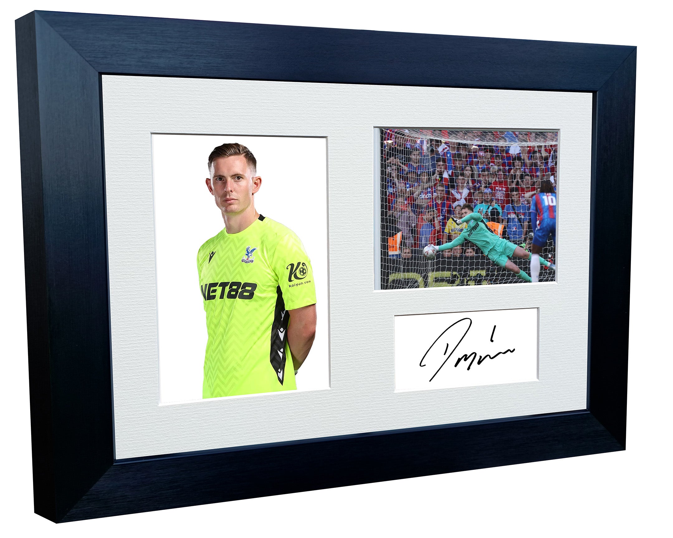 12x8 A4 Dean Henderson Crystal Palace FC FA Cup 2025 Signed Autographed Photo Photograph Picture Frame Poster Gift Triple