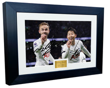 Load image into Gallery viewer, 12x8 Signed James Maddison Son Heung-min Tottenham Hotspur F.C Spurs Photo Photograph Picture Frame Football Soccer Poster Gift