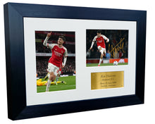 Load image into Gallery viewer, Signed Kai Havertz Arsenal Autographed Photo Photograph Picture Frame Football Soccer Poster Gift Triple Gold