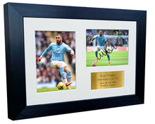 Load image into Gallery viewer, 12x8 A4 Kyle Walker Manchester City FC Signed Autographed Photo Photograph Picture Frame Poster Gift Triple G