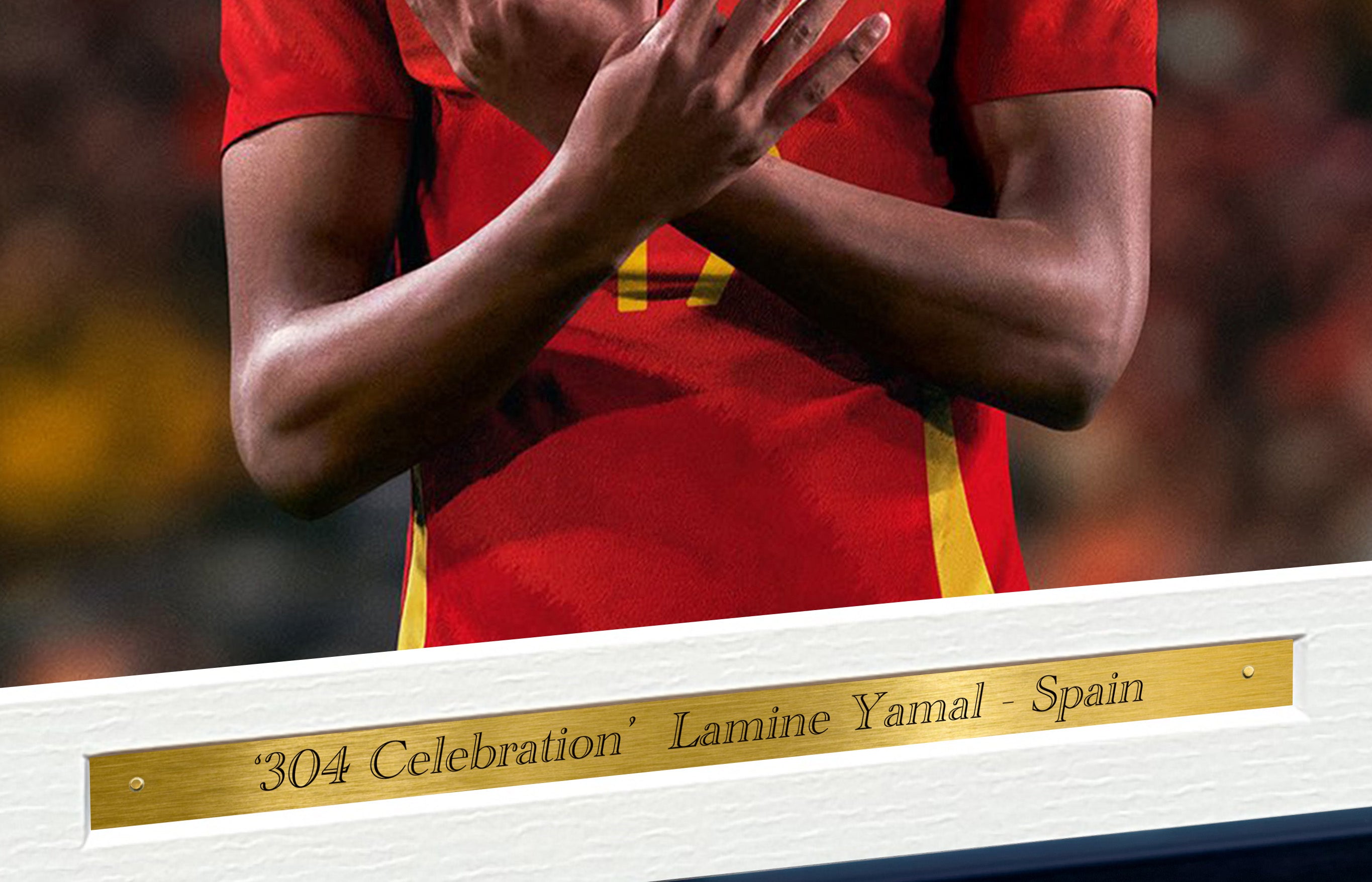 12x8 A4 Signed Lamine Yamal Barcelona Spain Autographed Autograph Signed Signature Photograph Photo Picture Frame Football Soccer Poster Gift 2