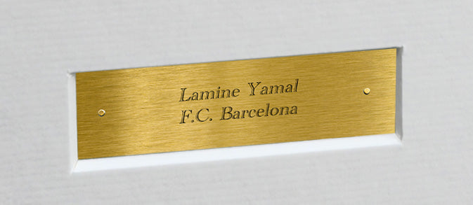 12x8 A4 Signed Lamine Yamal Barcelona Spain Autographed Autograph Signed Signature Photograph Photo Picture Frame Football Soccer Poster Gift 8
