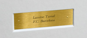 12x8 A4 Signed Lamine Yamal Barcelona Spain Autographed Autograph Signed Signature Photograph Photo Picture Frame Football Soccer Poster Gift 8