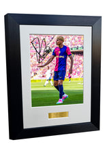 Load image into Gallery viewer, 12x8 A4 Signed Lamine Yamal CALMA Celebration Barcelona 4 vs 3 Real Madrid Autographed Autograph Signed Signature Photograph Photo Picture Frame Football Soccer Poster Gift 9