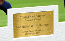 Load image into Gallery viewer, 12x8 A4 Signed Lamine Yamal CALMA CELEBRATION Barcelona Spain Autographed Autograph Signed Signature Photograph Photo Picture Frame Football Soccer Poster Gift 5