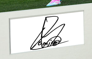 Lamine Yamal 2025 Barcelona Logo Mount Signed Autographed Photo Photograph Picture Frame Poster Football Soccer Gift