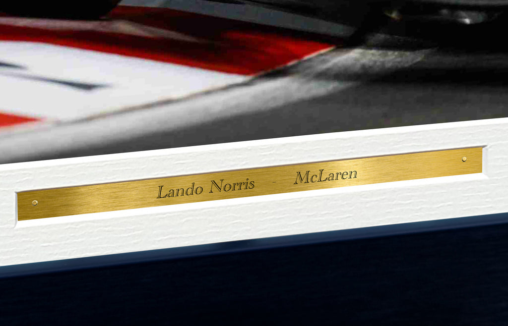 12x8 A4 Lando Norris Grand Prix McLaren Car Autographed Signed Signature Photo Photograph Picture Frame Racing Formula 1 F1 Poster Gift 5