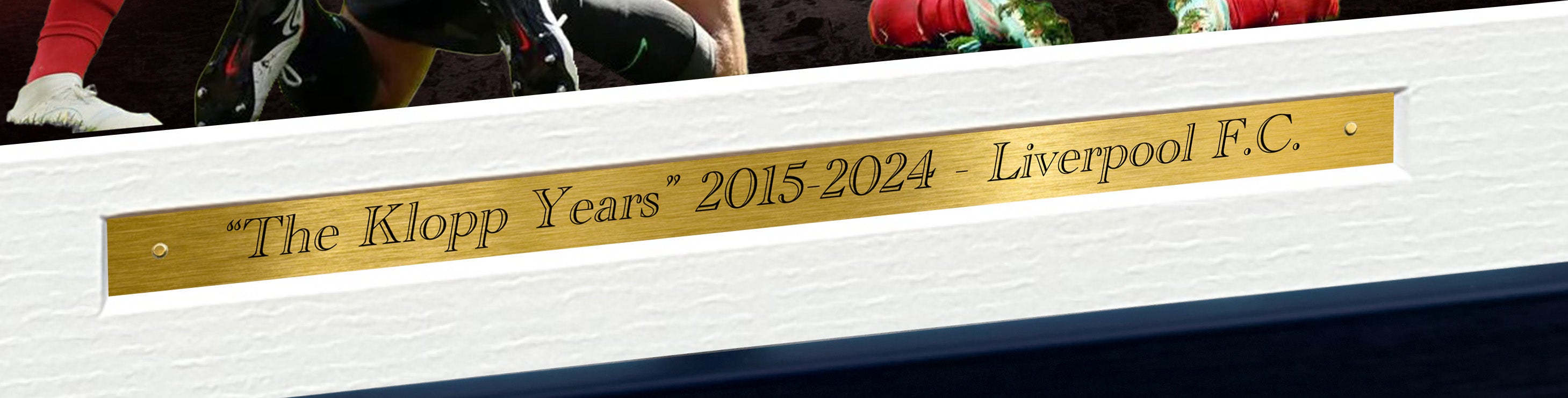 A3+ Signed Liverpool THE KLOPP YEARS Mo Salah Mane Diaz Nunez Coutinho Henderson Van Dijk Alexander-Arnold Becker Firmino Jurgen Autograph Frame Signature Autographed Photograph Picture Football Soccer