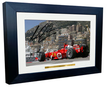 Load image into Gallery viewer, A4 12x8 Michael Schumacher Ferarri Monaco Grand Prix 2005 Team Signed Photo Photograph Picture Formula 1 F1