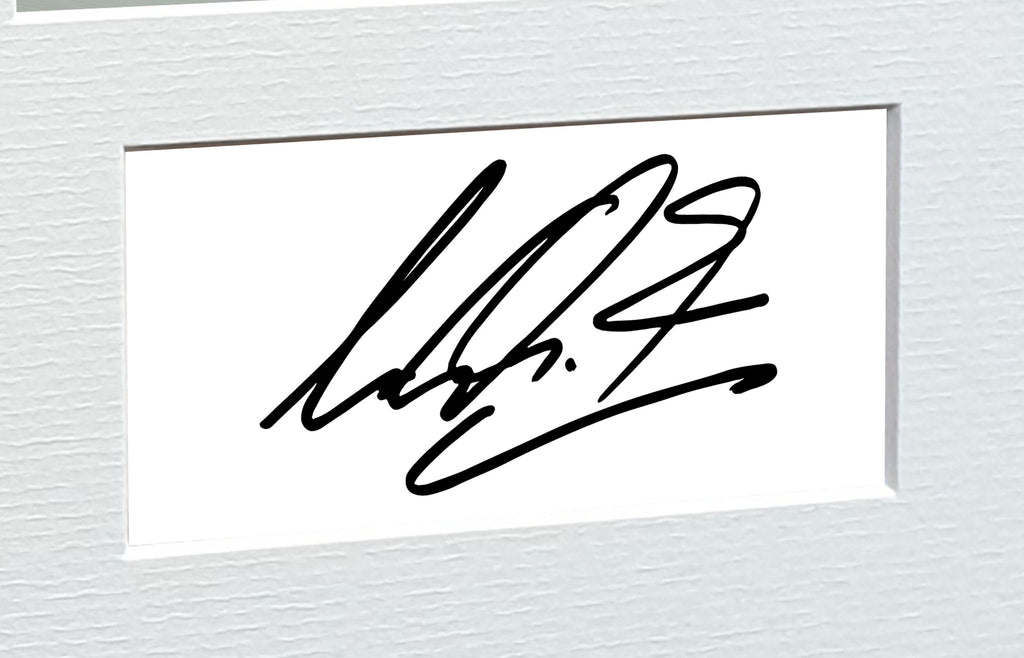 12x8 A4 Michael Schumacher Triple Grand Prix Ferrari Car Autographed Signed Signature Photo Photograph Picture Frame Racing Formula 1 F1 Poster Gift