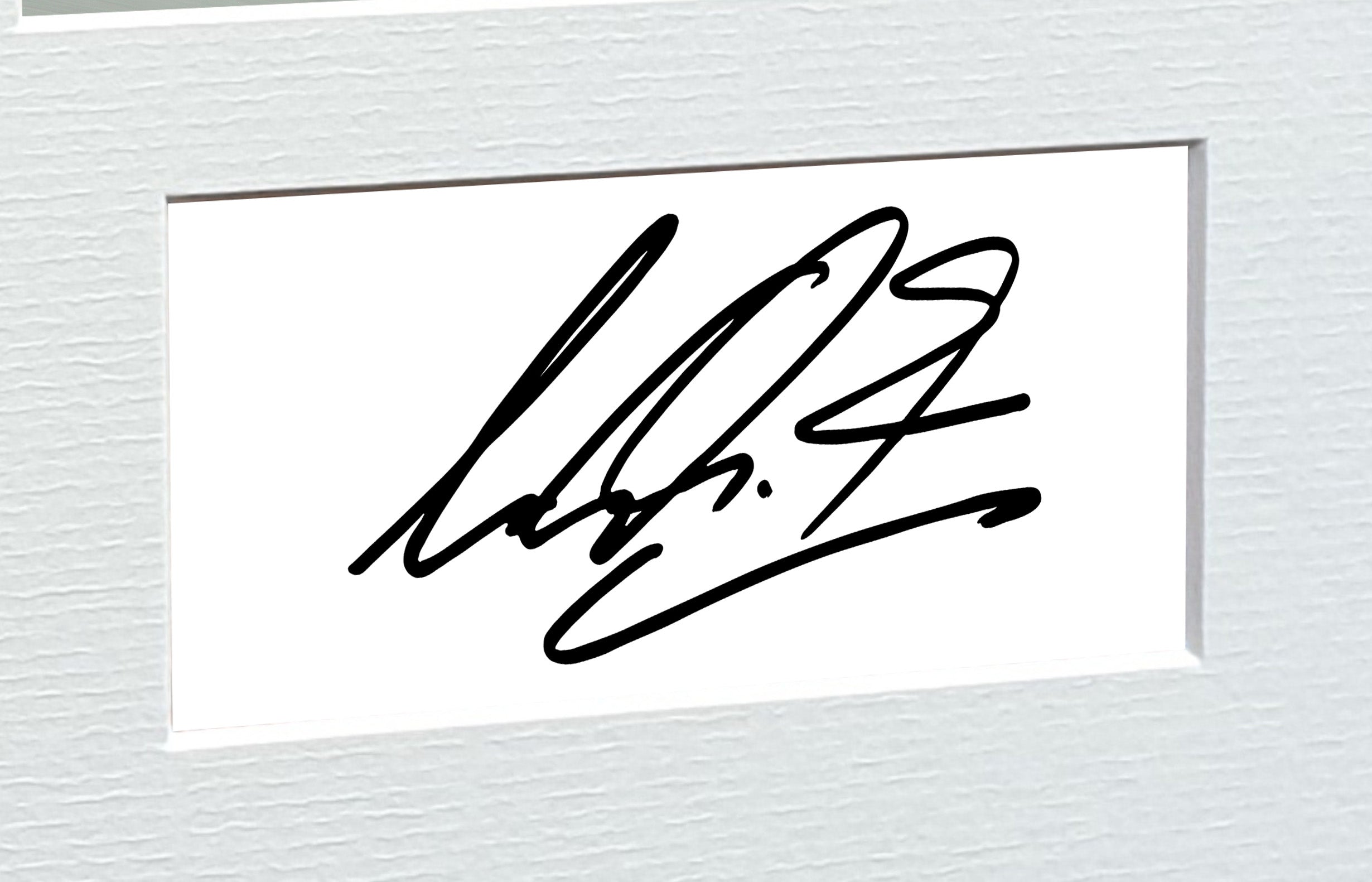 12x8 A4 Michael Schumacher Triple Grand Prix Ferrari Car Autographed Signed Signature Photo Photograph Picture Frame Racing Formula 1 F1 Poster Gift