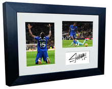 Load image into Gallery viewer, 12x8 A4 Nicolas Jackson Chelsea FC Signed Autographed Photo Photograph Picture Frame Poster Gift Triple