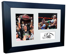 Load image into Gallery viewer, 12x8 A4 Oleksandr Usyk Undisputed World Heavyweight Champion Autographed Signed Signature Photo Photograph Picture Frame Boxing Poster Gift Triple 1